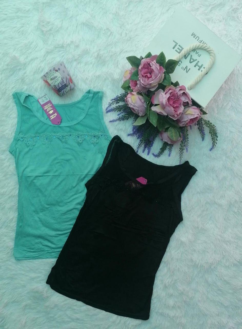 Симпатичная женская летняя майка с  ...