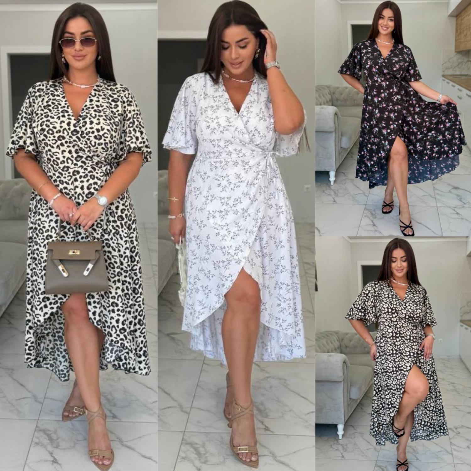 лёгкое летнее платье-миди Милый дом