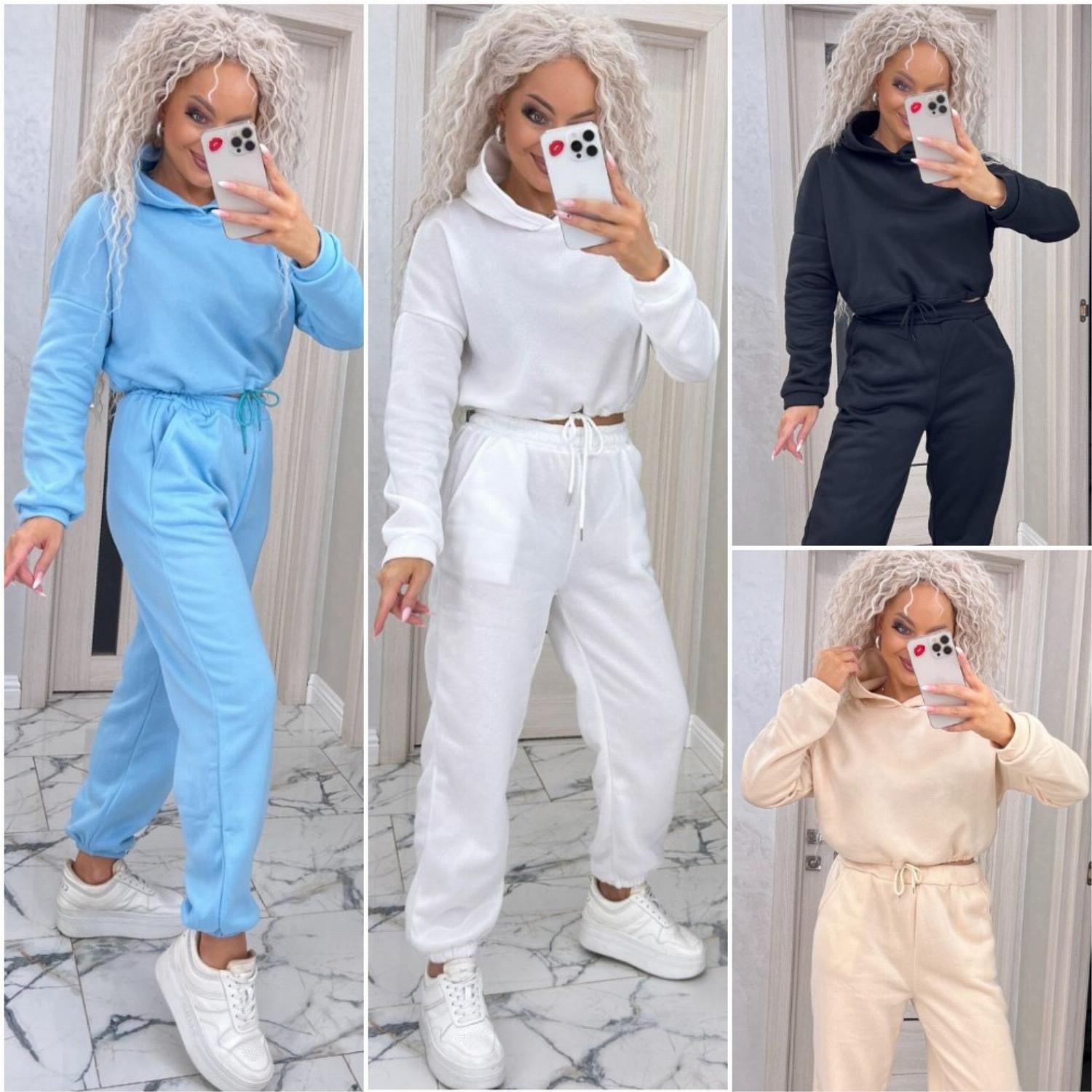 модный спортивный костюм худи+джогеры Милый дом