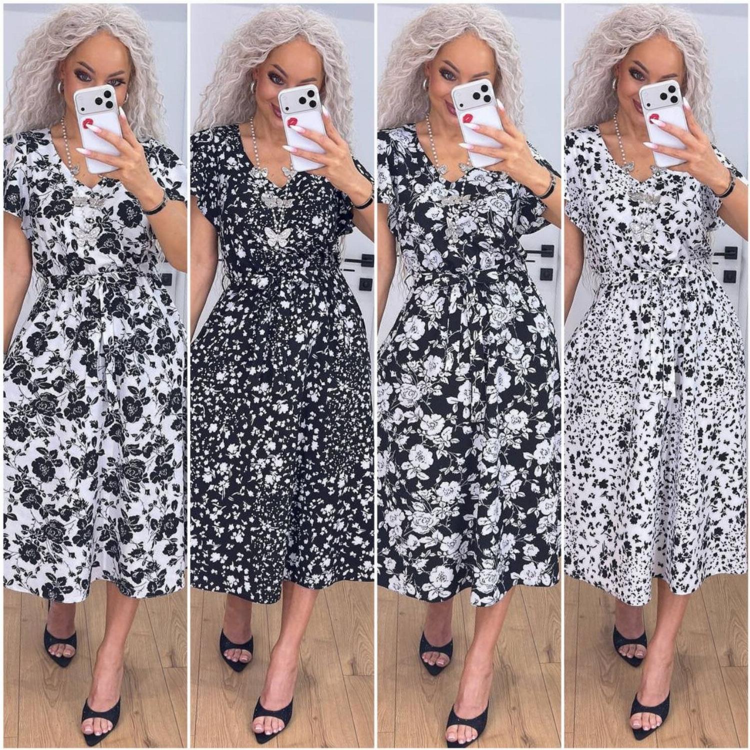 Очаровательное лёгкое платье-миди  ...